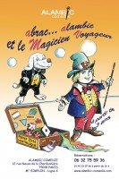 Affiche le Magicien Voyageur à l'Alambic Comédie